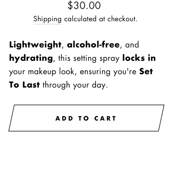 Dear midnight set to last setting spray - Picture 5 of 5